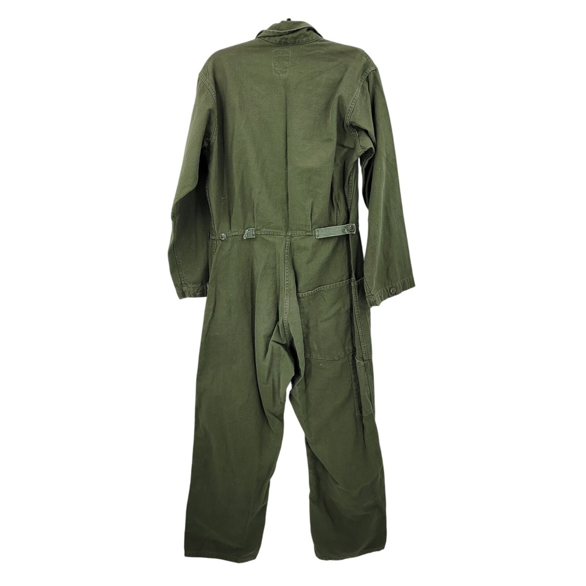 Vintage US Army OG-107 Cotton Sateen Coveralls M Army Green Vintage US Army OG-107 Cotton Sateen Coveralls M Army Green