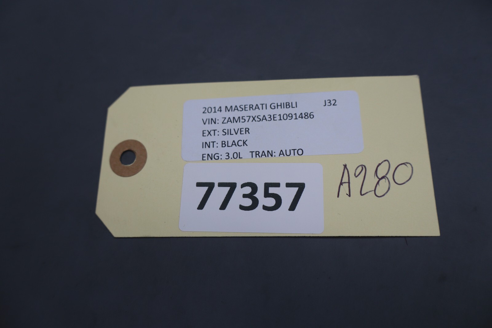 Maserati Ghibli 2014-2017 Rear Fuse box P/N 670109664