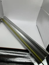 Heavy Vintage Ealing 50 cm (20") Rail Triangular Optical Laser Optic Rail 77mm