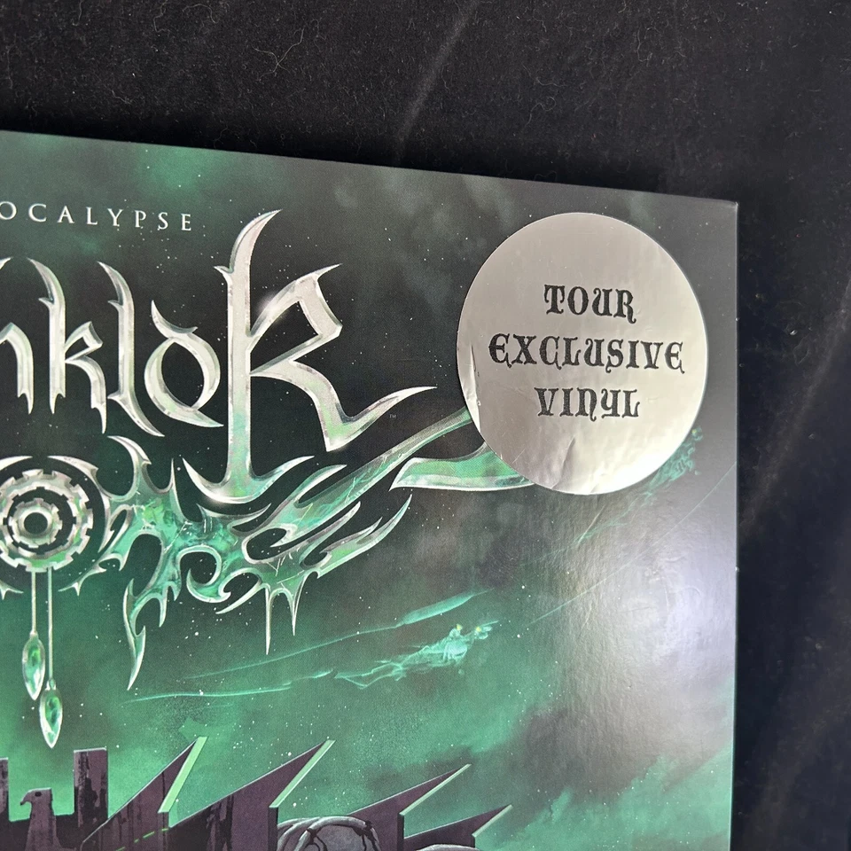 METALOCALYPSE DETHKLOK DETHALBUM IV TOUR EXCLUSIVE VINYL - SMALL & HOGLAN SIGNED Foto 2 de 4