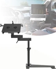 Truck Laptop Mount Fit for 2007-2021 Toyota Tundra, 2011-2021 Nissan NV Aluminum