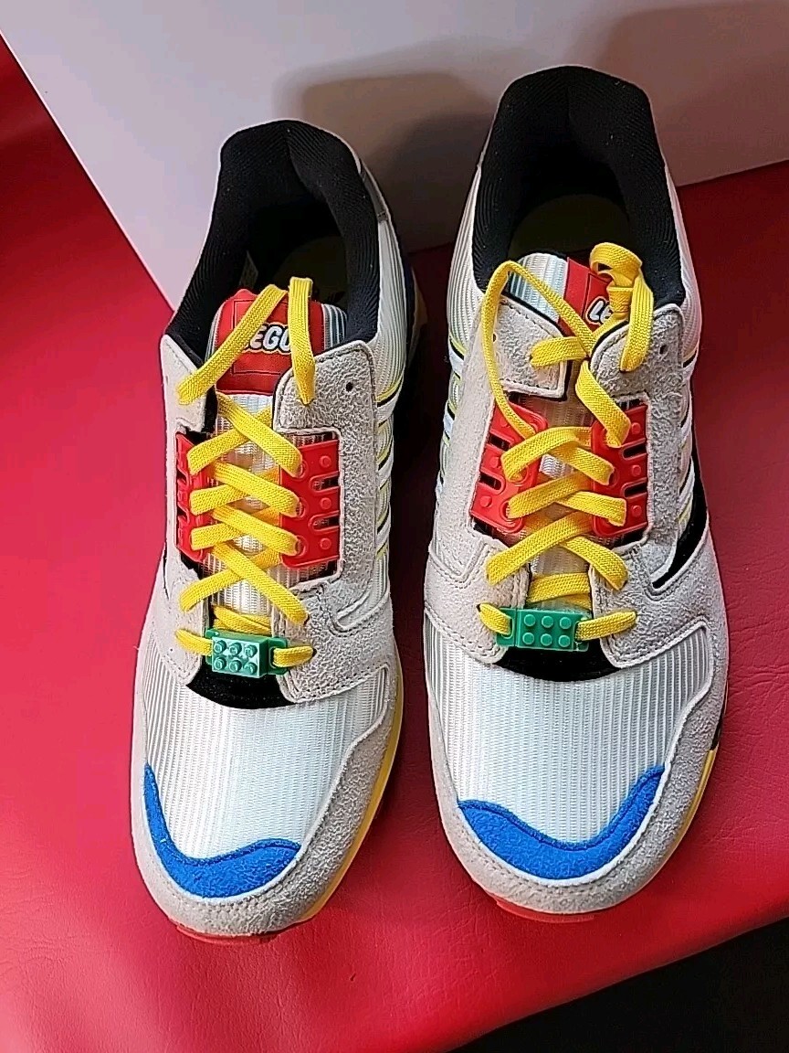 ジャコです Adidas ZX 8000 LEGO Shoes Men Legendary Blocks Size 10 NEW