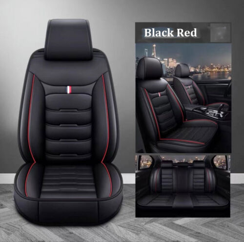 Car Seat Covers For Honda Full Set Front&Back Auto Cushion PU Leather Waterproof - Picture 1 of 42
