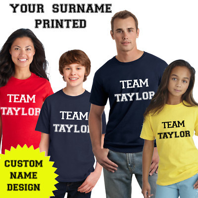 family team t shirts
