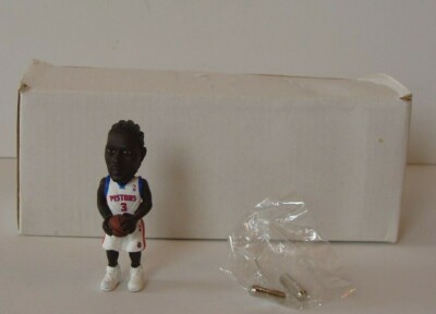 Ben Wallace Number 3, Cornrows Detroit Pistons Part of 3