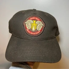 Magellan Outdoors & Shiner Bock Black/Brown Hat Adjustable Cap NWT
