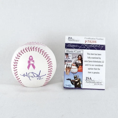 Michael Wacha Signed JSA Rawlings Mother's Day Baseball (PB1027401)