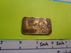 BING CROSBY WHITE CHRISTMAS 1977 GREATHOUSE BRONZE BAR SHARP RARE S/N #155 #C