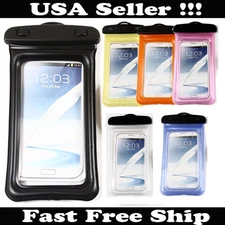 Waterproof Dry Pouch Bag Protector Case Cover For All Cell Phone Universal PDA