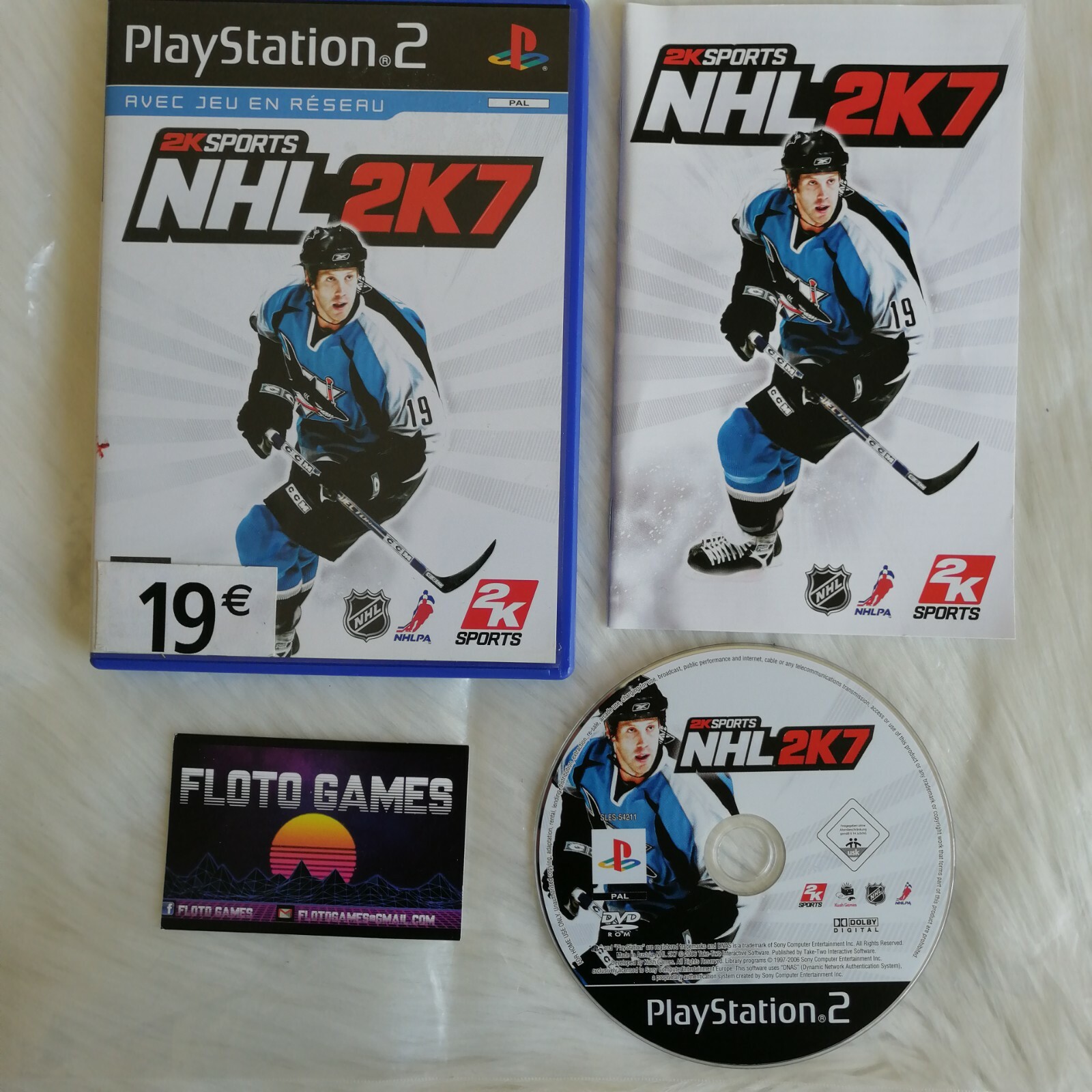 Jeu NHL 2K7 pour Playstation 2 PS2 Complet CIB PAL - Floto Games