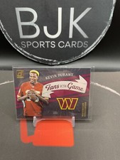 Kevin Durant 2022 Donruss Football Fans Of The Game No. FG-KD Commanders 