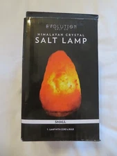 Evolution Salt Co Himalayan Crystal Salt Lamp Small with Cord & Bulb