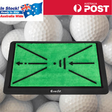 Everfit Golf Hitting Mat 44x33cm Training Aid Swing Path Feedback Practice Tool
