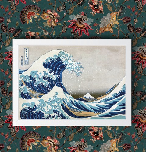 Japanese Great Wave of Kanagawa Katsushika Hokusai Wall Art Poster Print LS - Picture 2 of 3