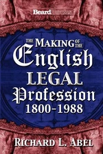 The Making of the English Legal Profession [Paperback] Abel, Richard L.