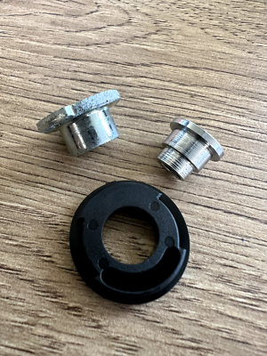 NOS Écrou Fixation Bras Shimano Deore BR-MT61 Pour Frein U - Argent - Neuf