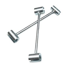 Sturdy Steel Door Hinge Bender Gap Adjustment Wrench for 825mm Flag Hinges