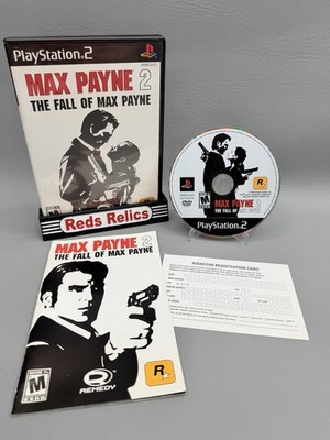 Max Payne 2: The Fall of Max Payne (PS2 Sony PlayStation 2) CIB w/ Manual TESTED