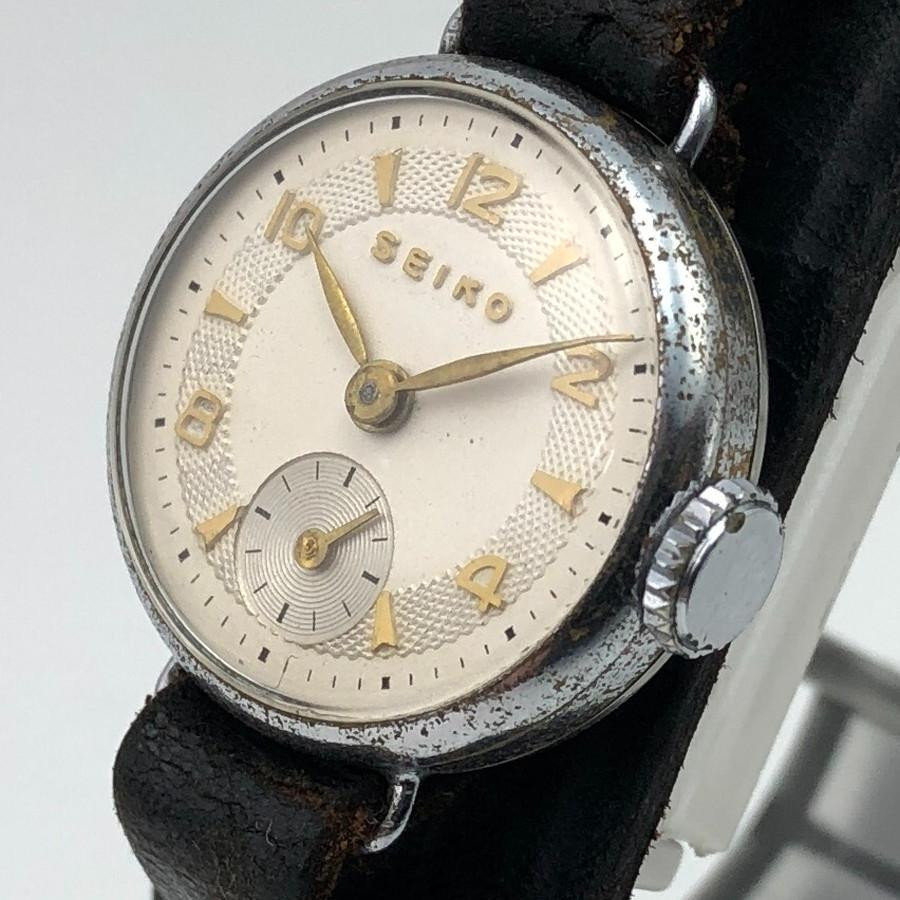 Seiko Morris Style Small Seconds 1940s Vintage Hand-Winding