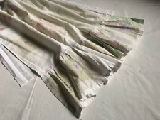 VINTAGE Pastel Patchwork Frilly Ruffle Hem Pinny Waist Half Apron