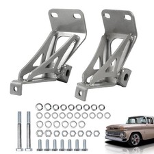 Sheet Metal Mounts Brackets Compatible With Chevy C10 Gmc Truck Silver