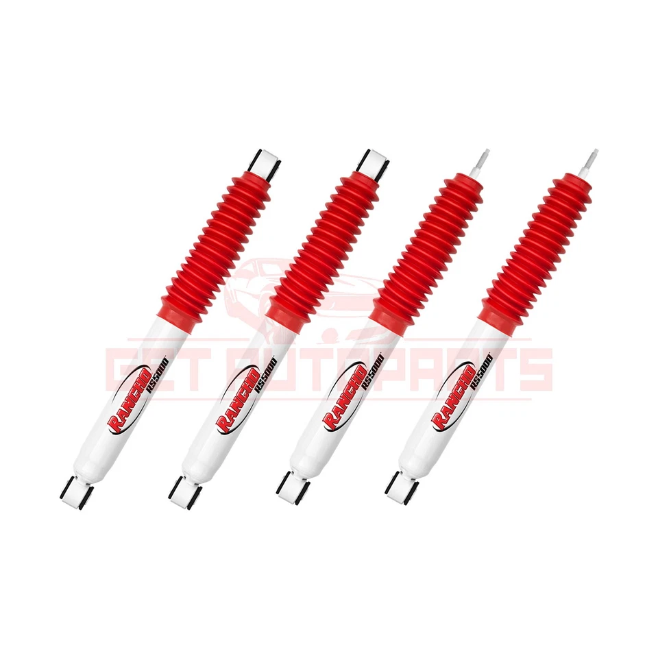 Kit de 4 Amortiguadores Rancho RS5000X para Chevrolet Silverado 2500 HD Classic 07 4x4 Foto 2 de 4