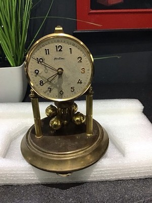 60er Jahre Bentima 400 Tage Jubiläumsuhr für Reparaturen oder Ersatzteile.