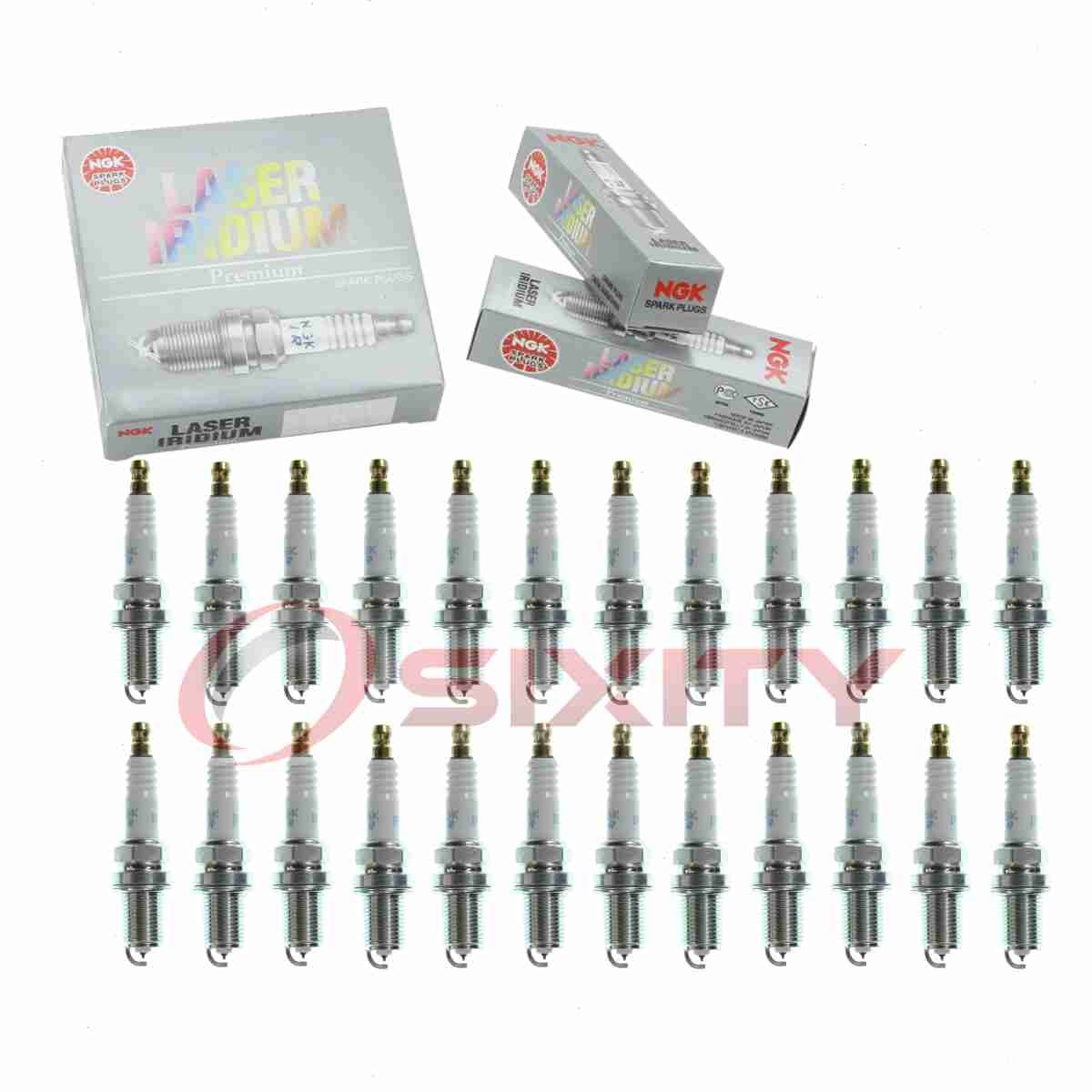 24 pc NGK Laser Iridium Spark Plugs for 2018-2020 Mercedes-Benz Maybach S650 lk