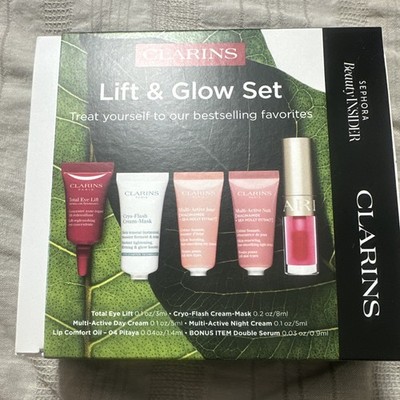 Clarins Multi-Active Mini Lift & Glow Set Hydrating Anti-Aging Eye Lip Face