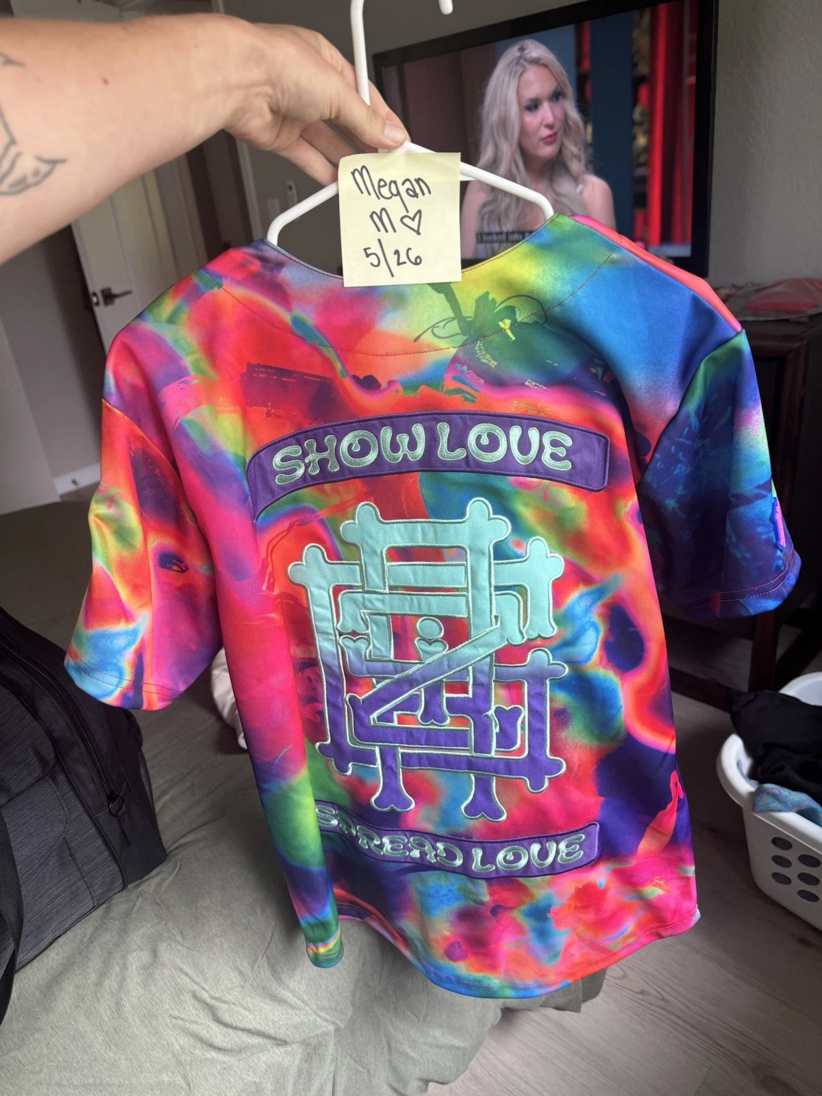 GRIZ Unisex Tie-Dye Multicolor Jersey