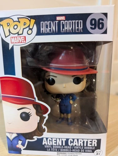Funko Pop! Vinilo: Marvel - Agent Carter. Agent Peggy Carter #96 Nuevo