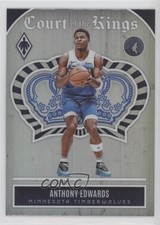 2023-24 Panini Phoenix Court of the Kings Silver Anthony Edwards #25 0x5i