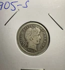 1905 S Barber Dime