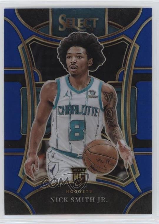 2023-24 Panini Select Mezzanine Level Blue Prizm Nick Smith Jr #310 rw9