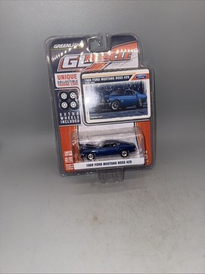 GreenLight 1969 Ford Mustang Boss 429 GL Muscle Series 13030 NRFP 2011 Aqua 1:64