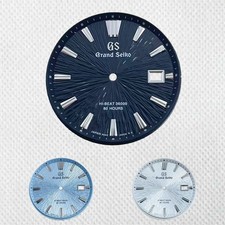 For Seiko 33.5mm Watch Dial Fit NH35 NH36 Movement Geneva Canton Ice Forest Mod