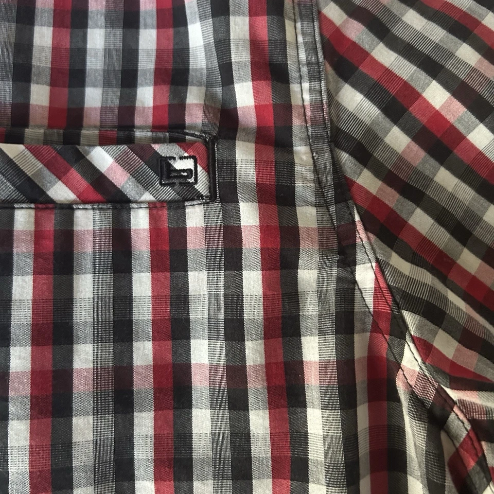 RARE! BANDED GEAR CASUAL LIGHT WEIGHT BUTTON DOWN SHORT SLEEVE SHIRT - Image 3 of 4