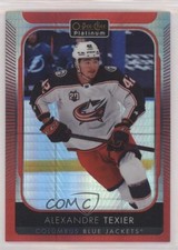 2021-22 O-Pee-Chee Platinum Red Prism 120/199 Alexandre Texier #120 1q4q