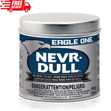 Wadding Polish White Never Dull Wadding Polish Cleans Polishes Metals 5 oz USA