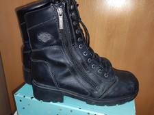  Damen Motorrad Stiefel Gr.41 gebraucht Harley Davidson schwarz