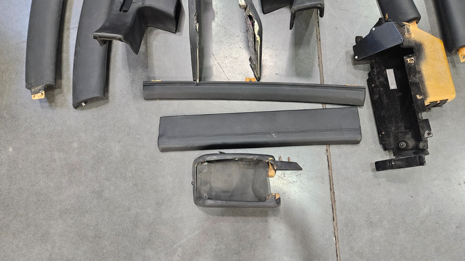 2009 05 06 07 08 Ferrari F430 Leather Interior Trim Panels #7079 D3