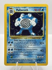 LP Pokémon TCG Poliwrath Base Set 2 Holo Rare Card 13/102 90 HP Stage 2 vintage on eBay