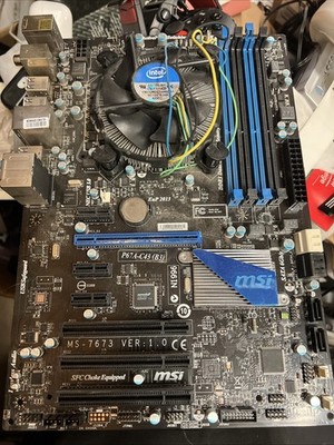 MSI P67A-C43 (B3)  Motherboard NO SHILED