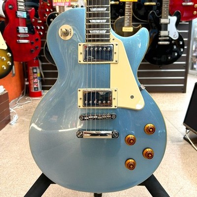 Epiphone LP-STD Used Maple+Mahogany body Blue w/Soft case