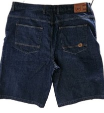 Vintage Baggy Phat Farm Jean Shorts Size 44 Y2K Hip Hop