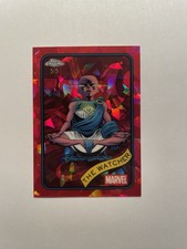 2025 Topps Chrome Marvel Sapphire - The Watcher #28 - RED 5/5 (RARE!)