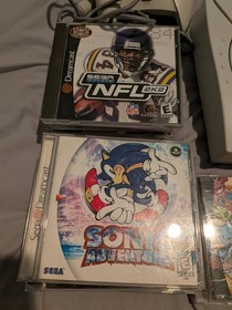 sega dreamcast console bundle - 21 games -  fishing pole, maracas 2 controllers