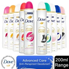 Dove Advanced Care Antiperspirant 72H Protection Deodorant Spray for Women,200ml