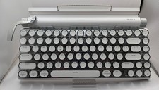 7KEYS Retro Typewriter Mechanical Bluetooth K...