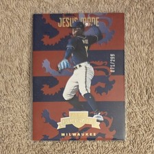 2025 PANINI CRUSADE BASEBALL CARD #35 JESUS MADE RED /299 BREWERS